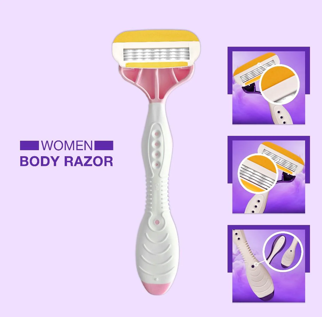 Kai Beauty Box For Women - Face, Bikini, Body Razor Combo - Image 6