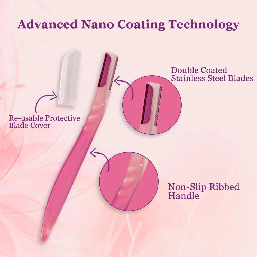 Kai Bi-Hada Face Razor For Women (Pack of 2) - Image 3