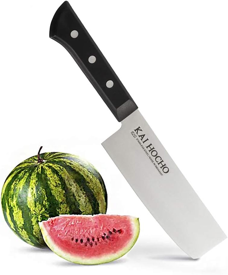 Kai Hocho Premium Nakiri Kitchen Knife for Chopping, Dicing and Mincing - Image 3