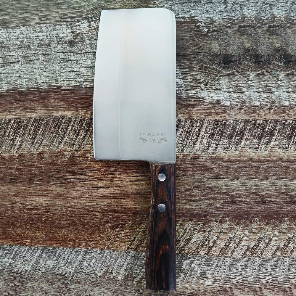 KAI Stainless Steel Sekimanju 7 Inch Chinese Cleaver - Image 3