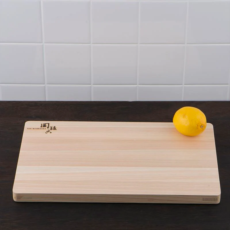 KAI Wooden Cutting Board for Professionals Cypress Hinoki - Image 3